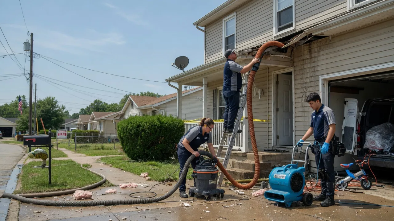 Water Damage Restoration in Brooksville, MS near me